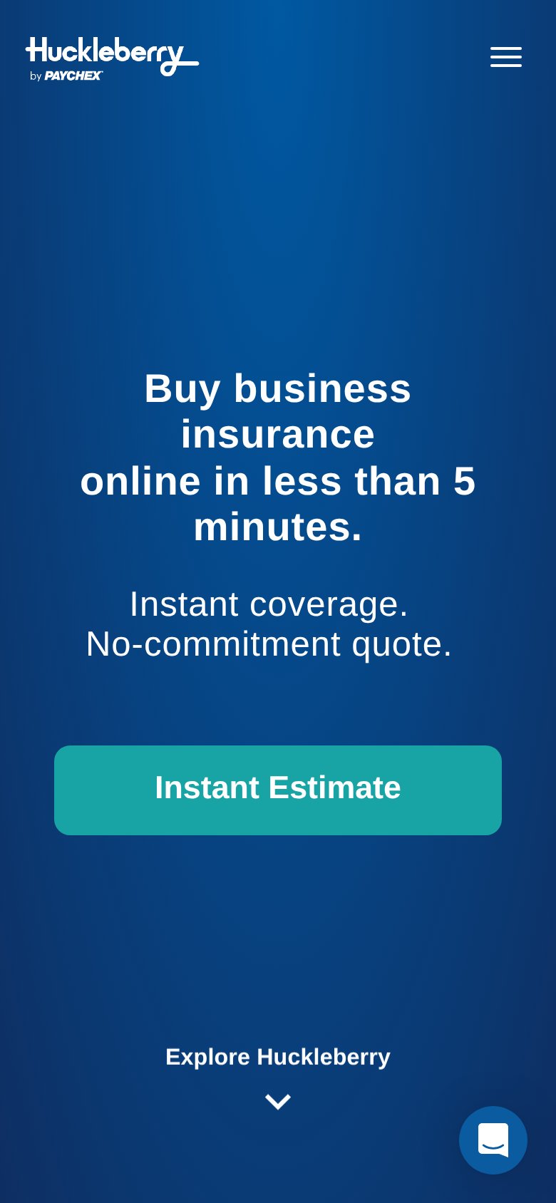 Huckleberry mobile capture for Mobile web