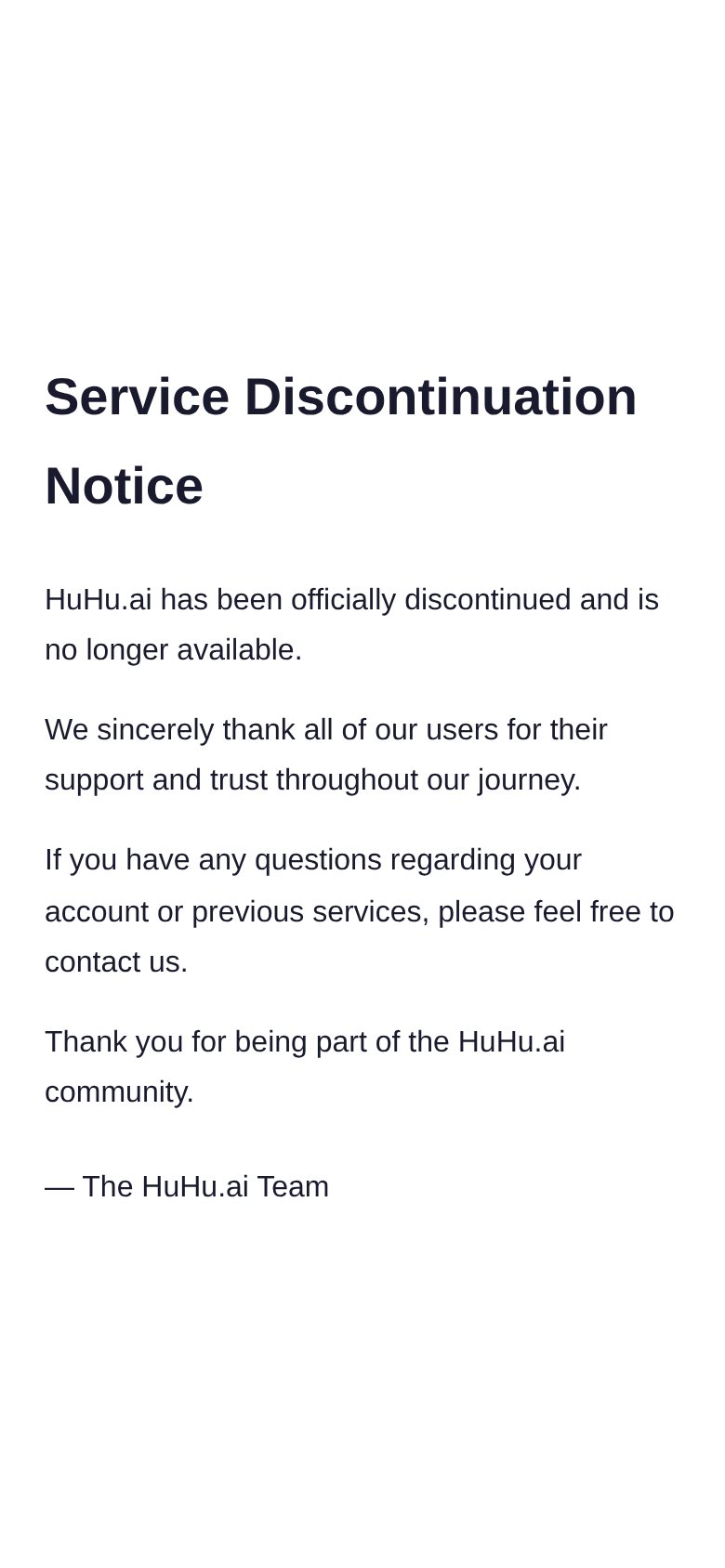 Huhu AI mobile capture for Mobile web