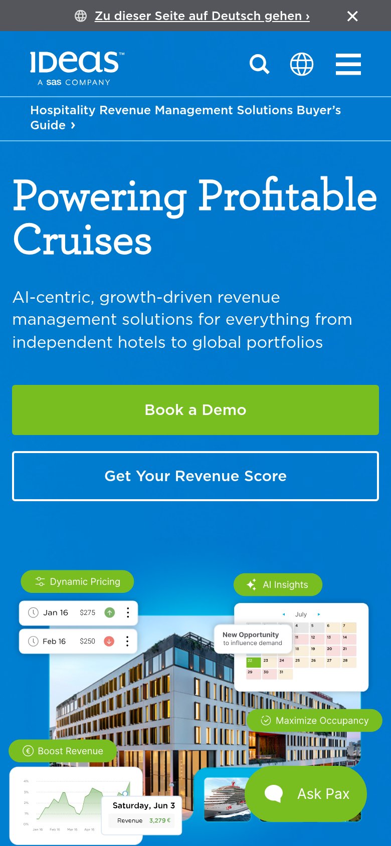 IDeaS mobile capture for Mobile web
