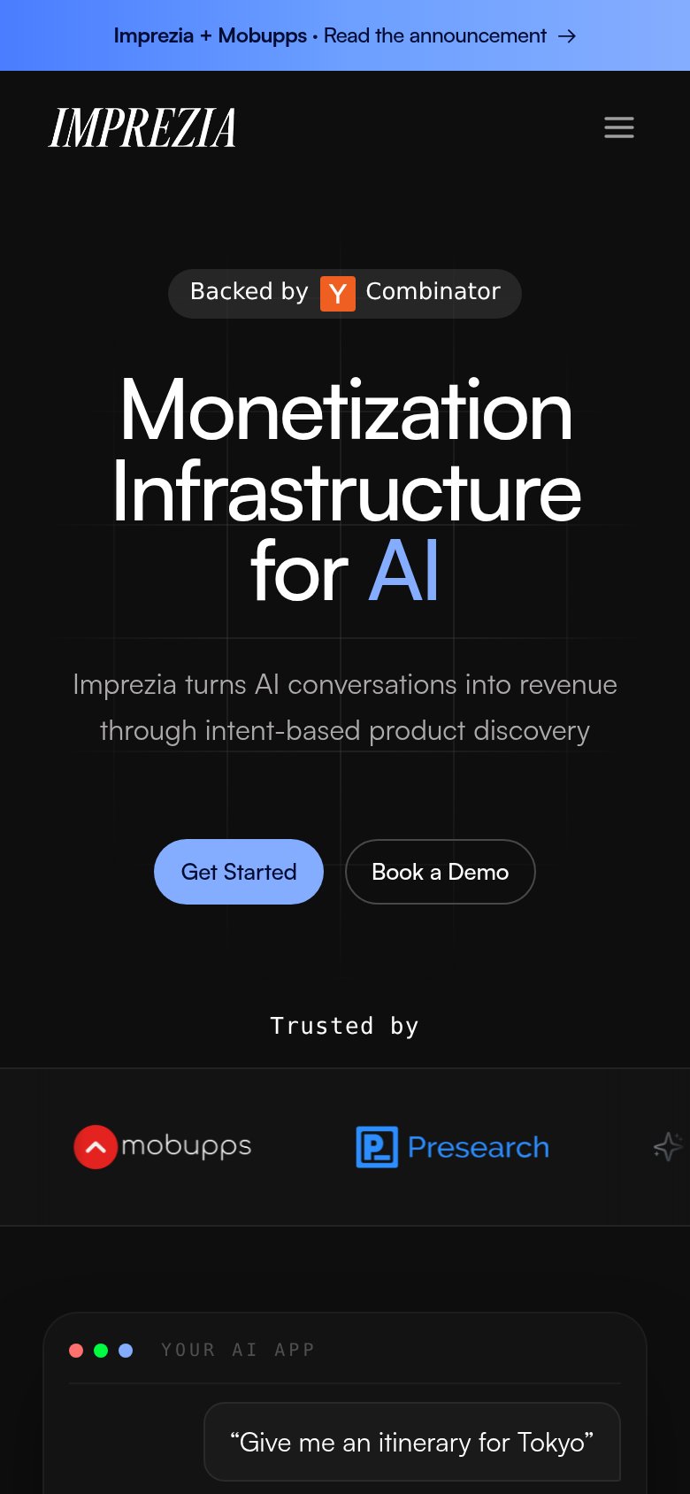 Mobile web annotations on the mobile capture