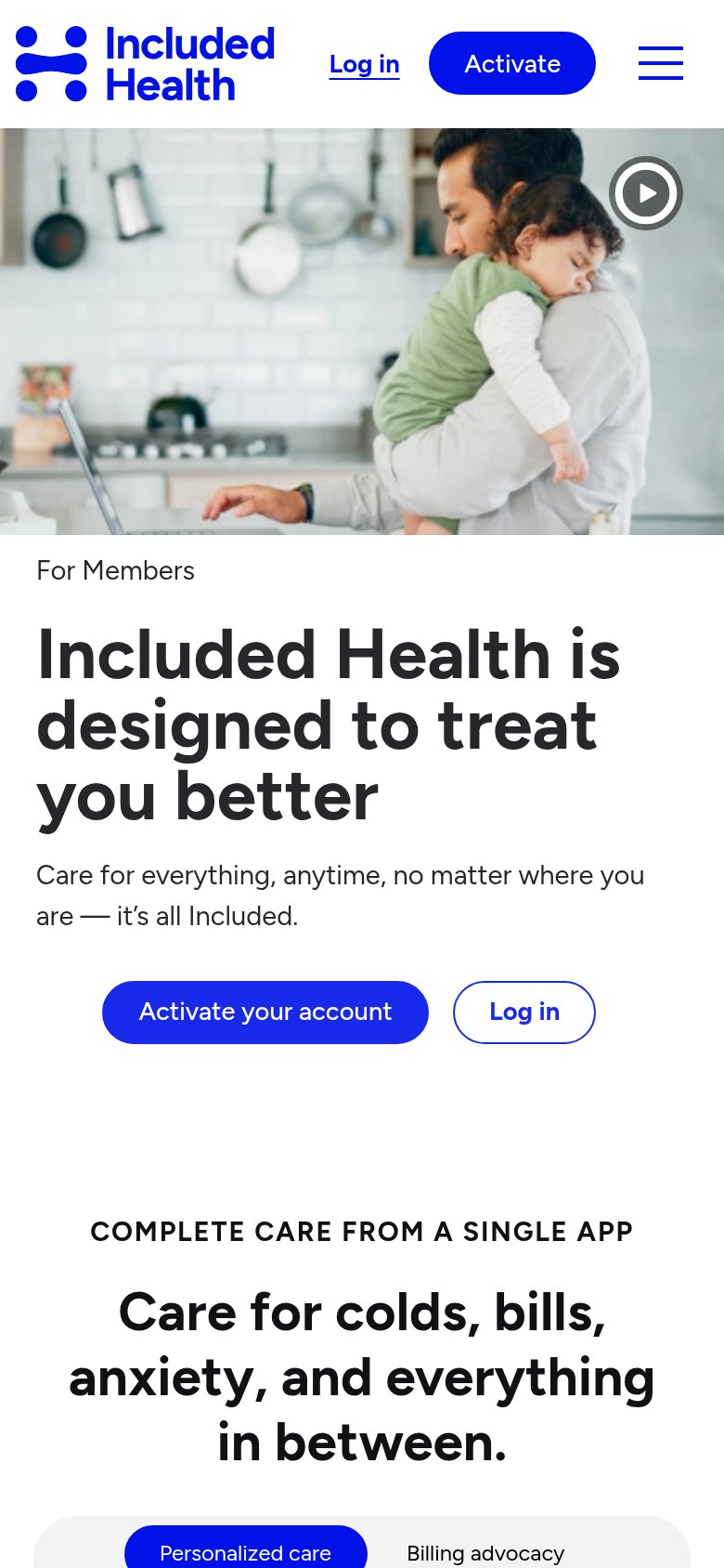 Included Health mobile capture for Mobile web