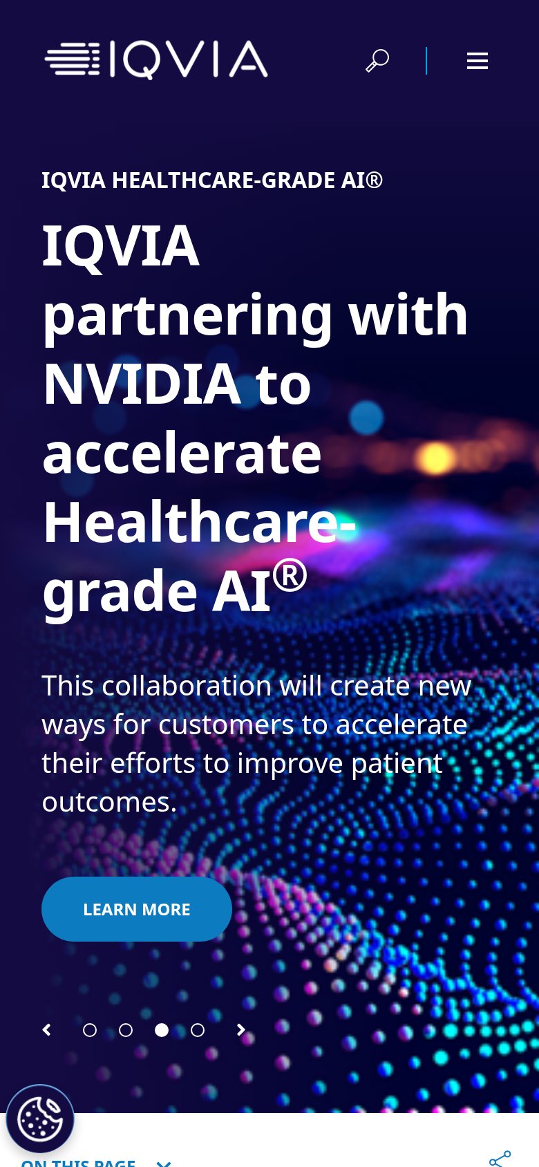 IQVIA OneKey mobile capture for Mobile web
