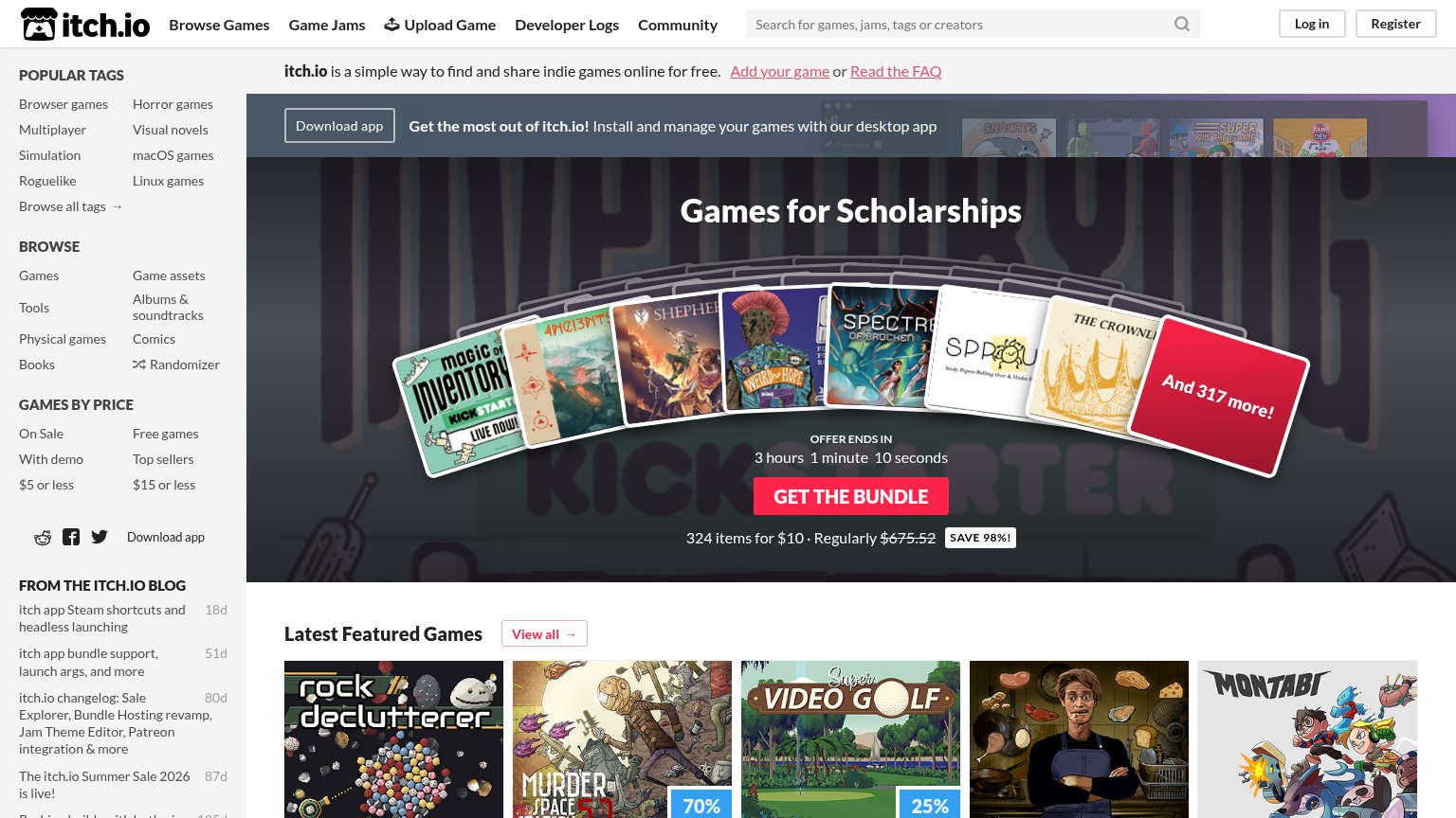 itch.io desktop capture for Trust