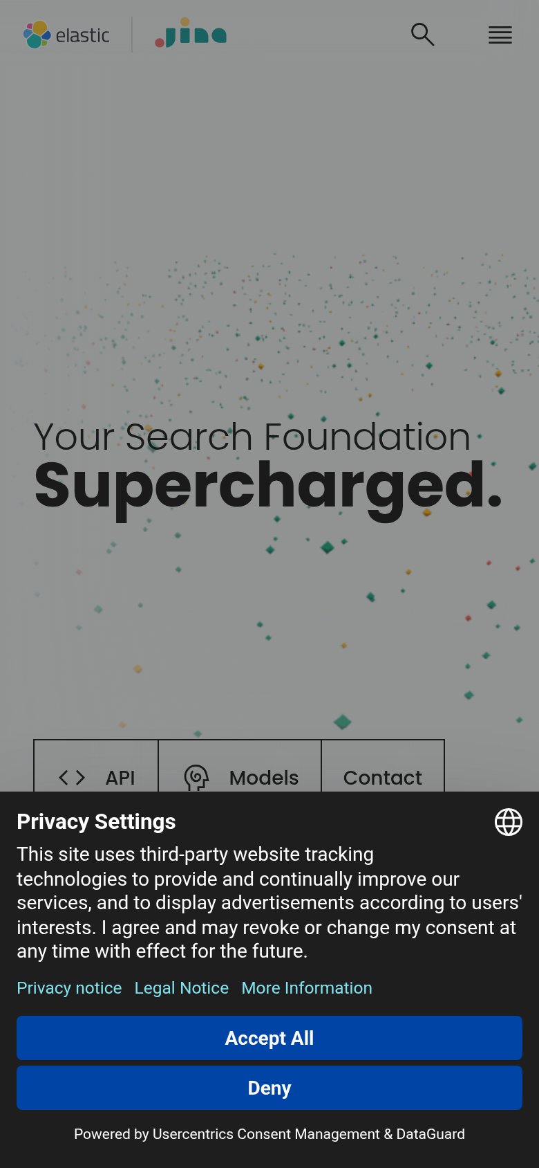 Jina AI mobile capture for Mobile web