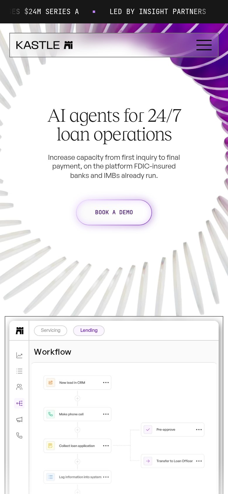 Kastle mobile capture for Mobile web