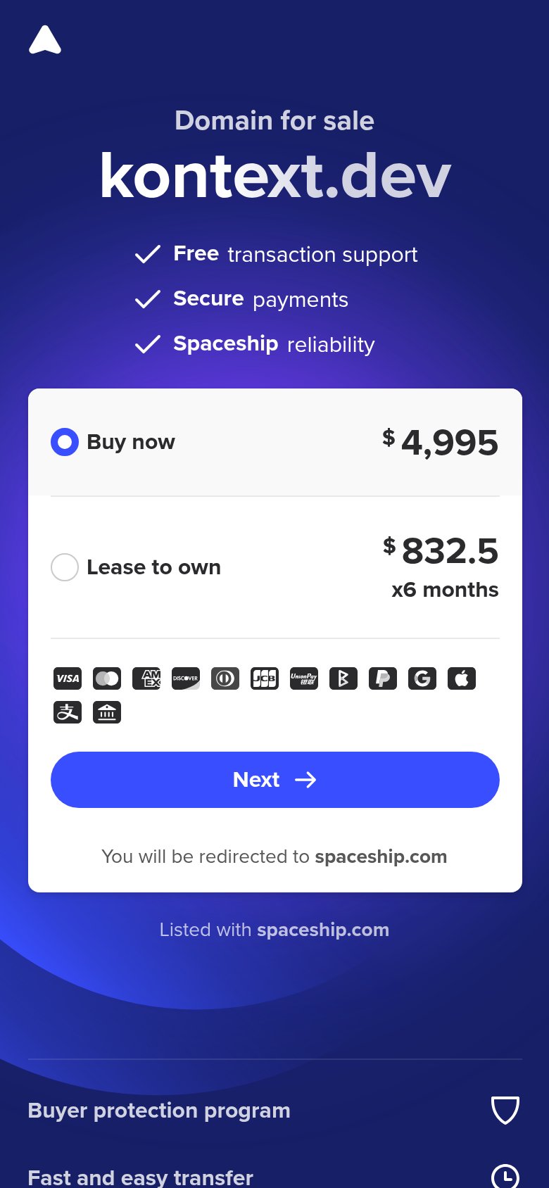 Kontext mobile capture for Mobile web