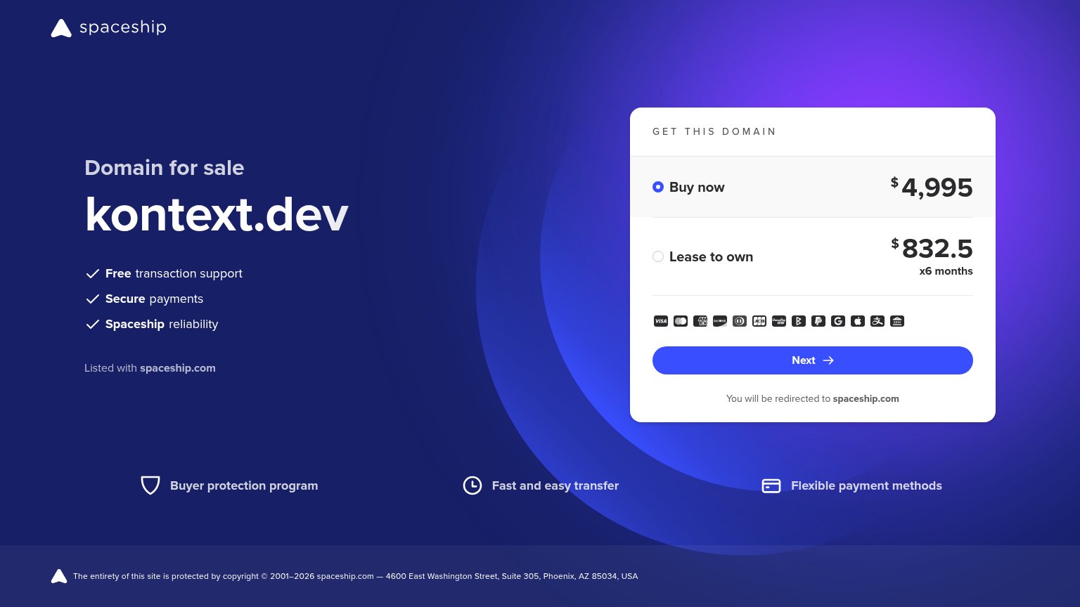 Kontext desktop capture for Trust