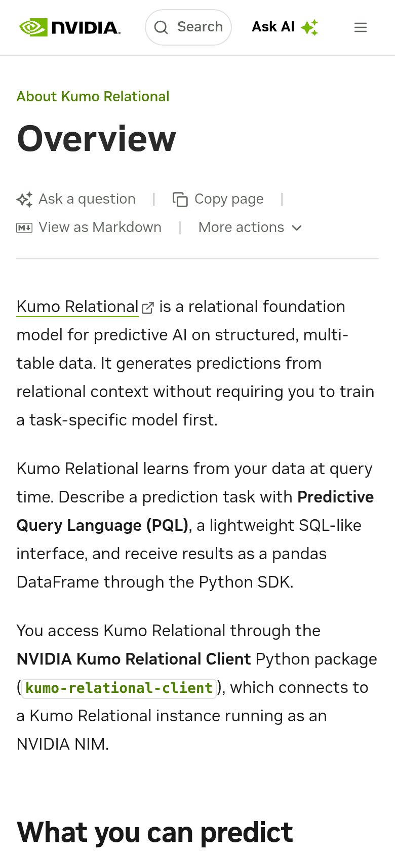 Kumo mobile capture for Mobile web