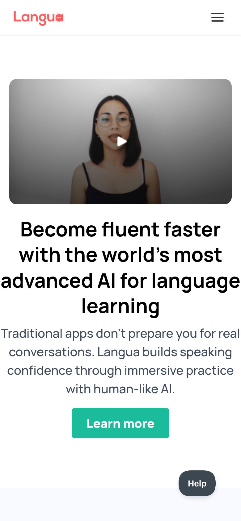 Langua mobile capture for Mobile web
