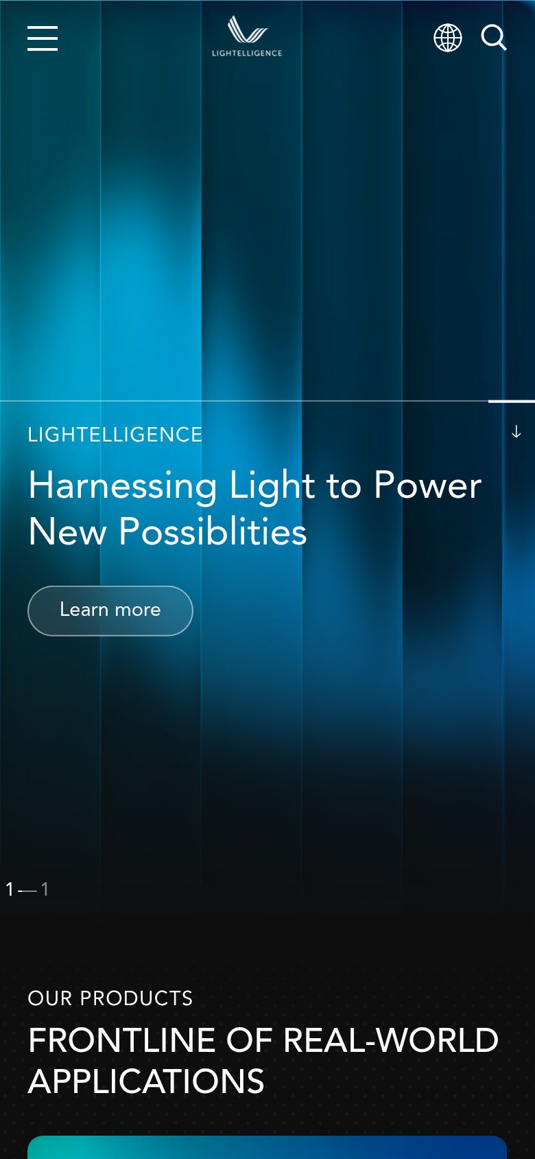 Lightelligence mobile capture for Mobile web