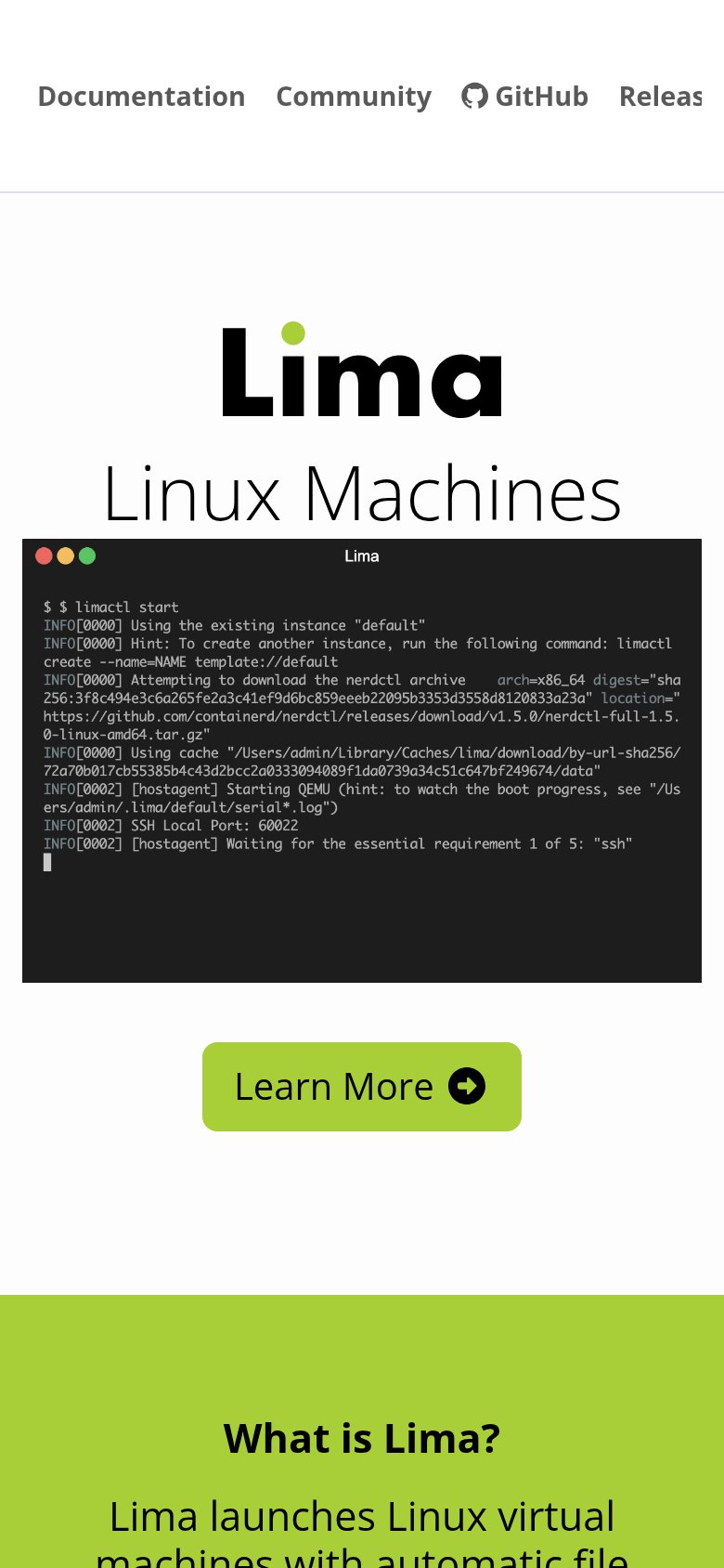 Lima mobile capture for Mobile web