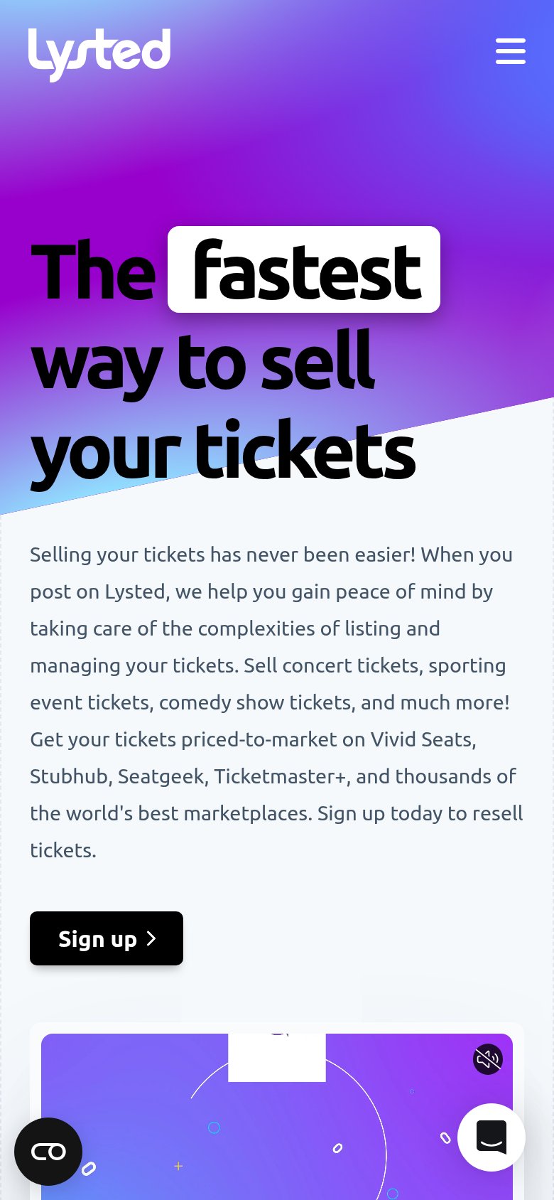 Lysted mobile capture for Mobile web