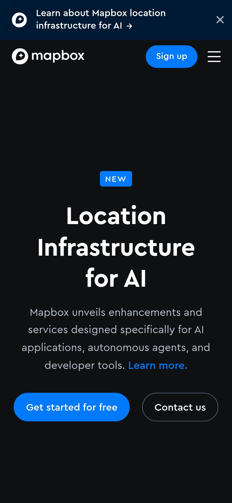 Mapbox mobile capture for Mobile web