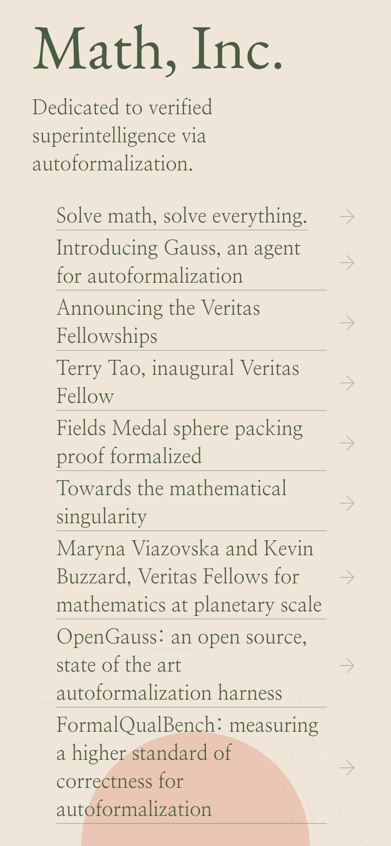 Math Inc. mobile capture for Mobile web