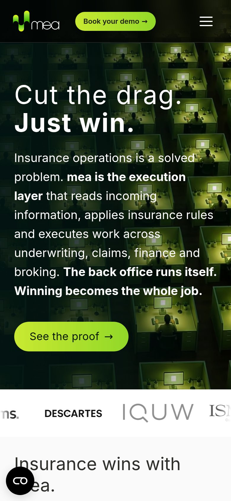 Mobile web annotations on the mobile capture
