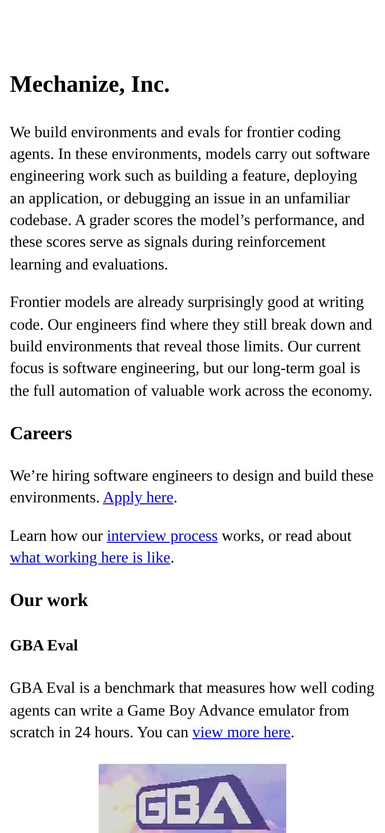 Mechanize mobile capture for Mobile web