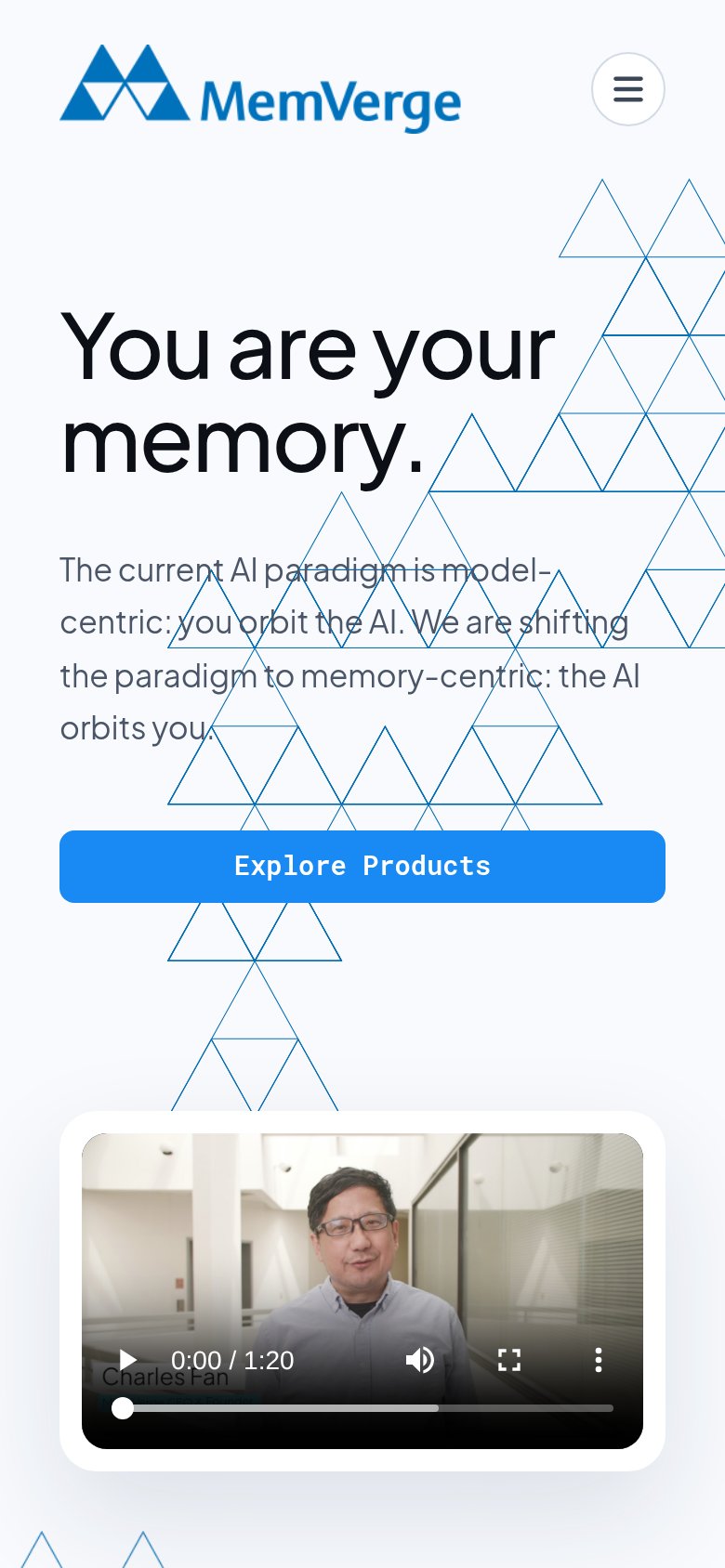 MemVerge (Memory Machine AI) mobile capture for Mobile web