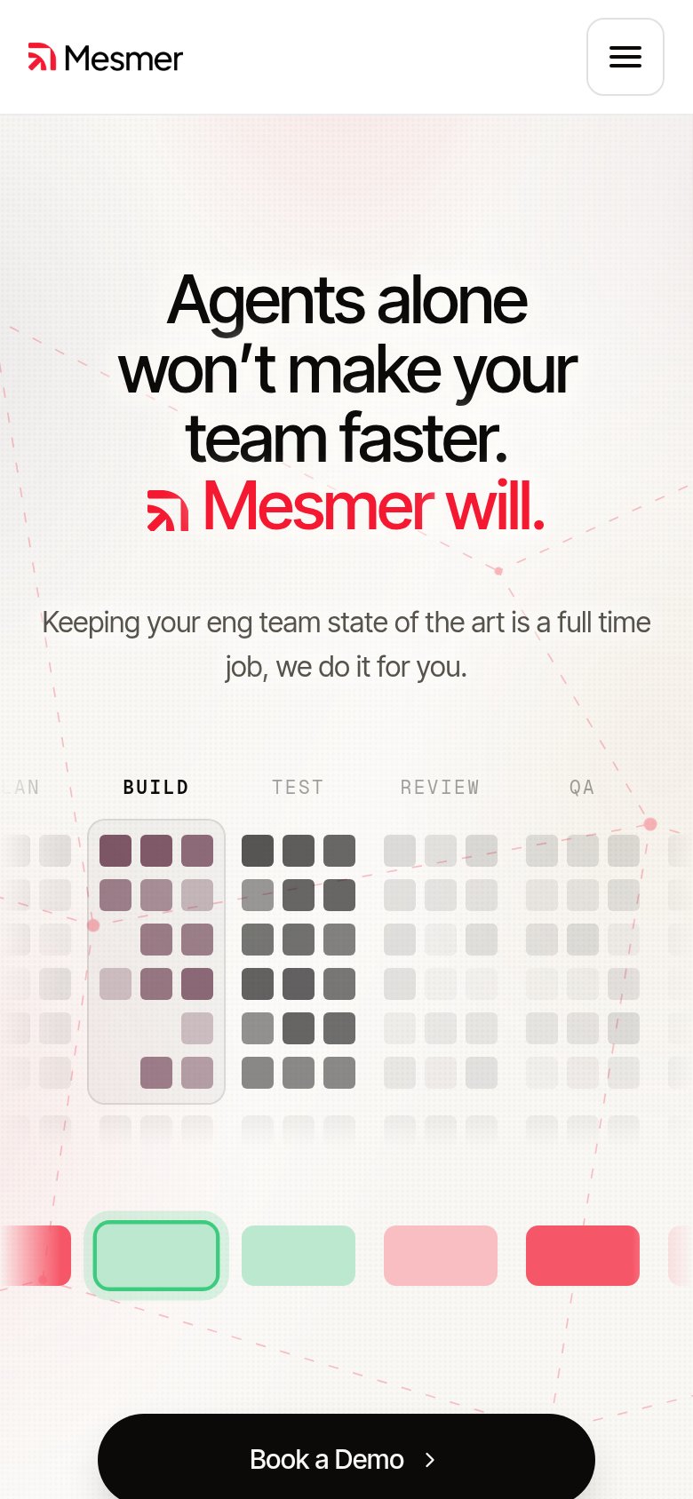 Mesmer mobile capture for Mobile web