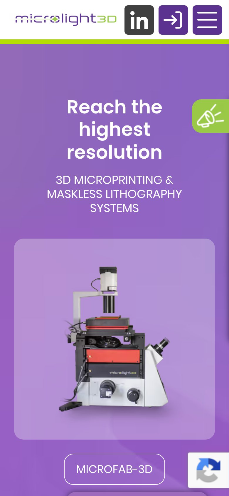Microlight3D mobile capture for Mobile web
