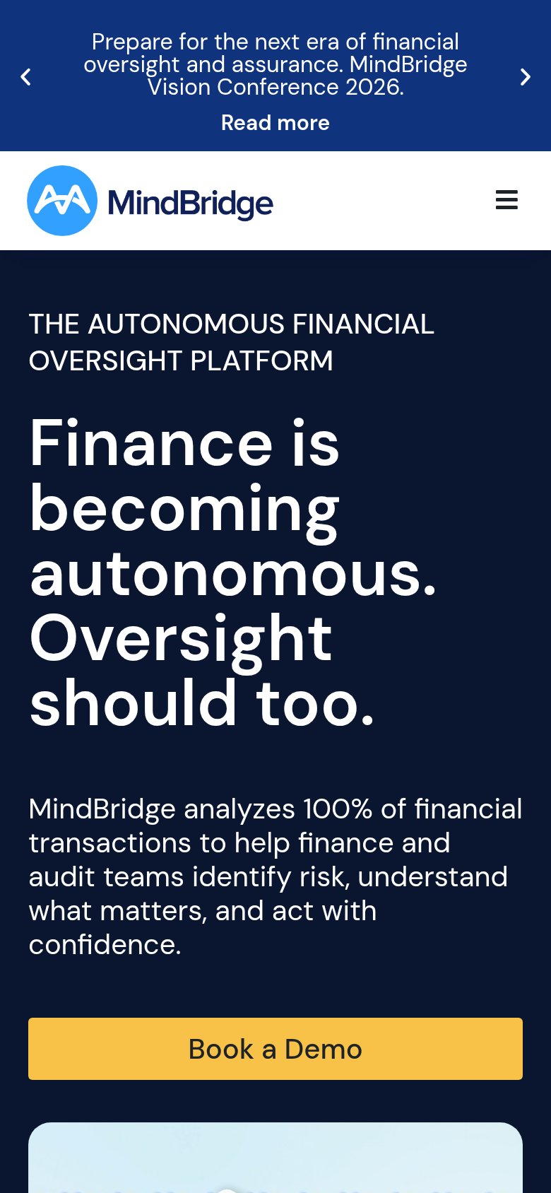 MindBridge mobile capture for Mobile web