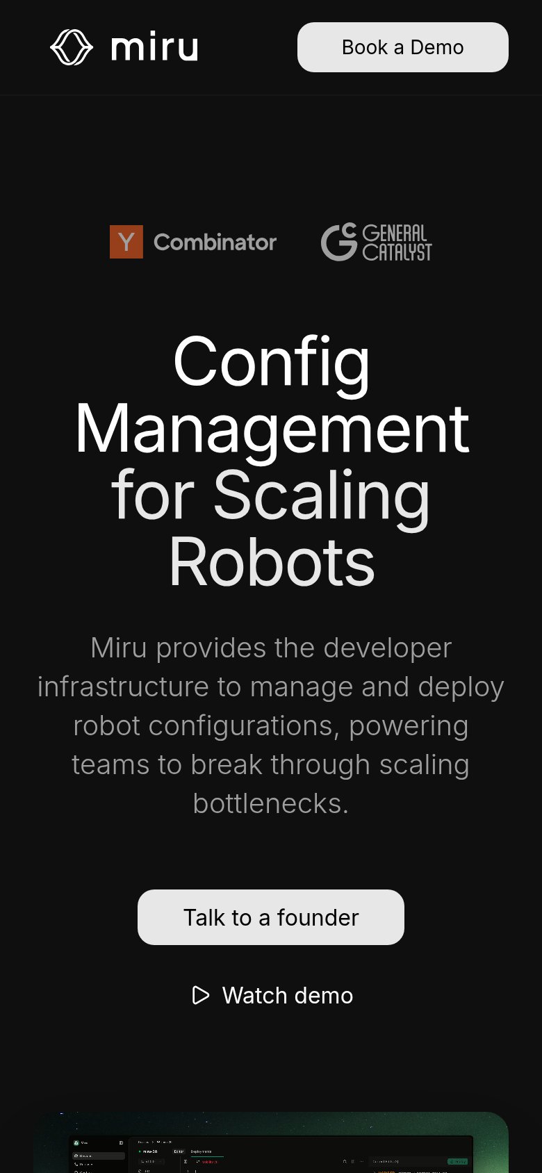 Miruml mobile capture for Mobile web