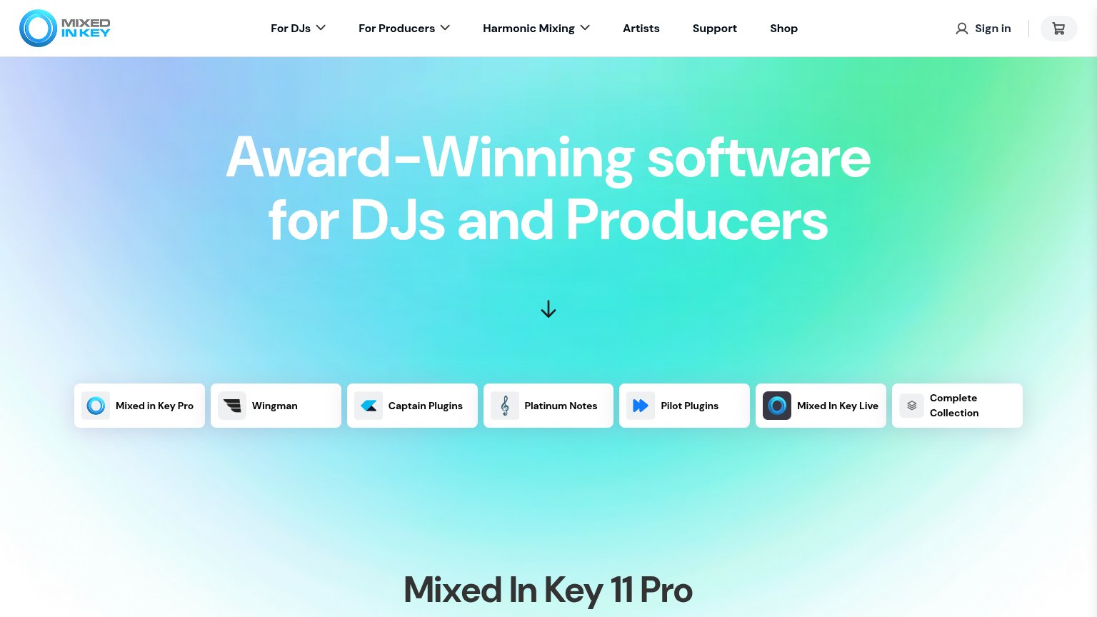 Mashup 2 by Mixed In Key desktop capture for Information hierarchy