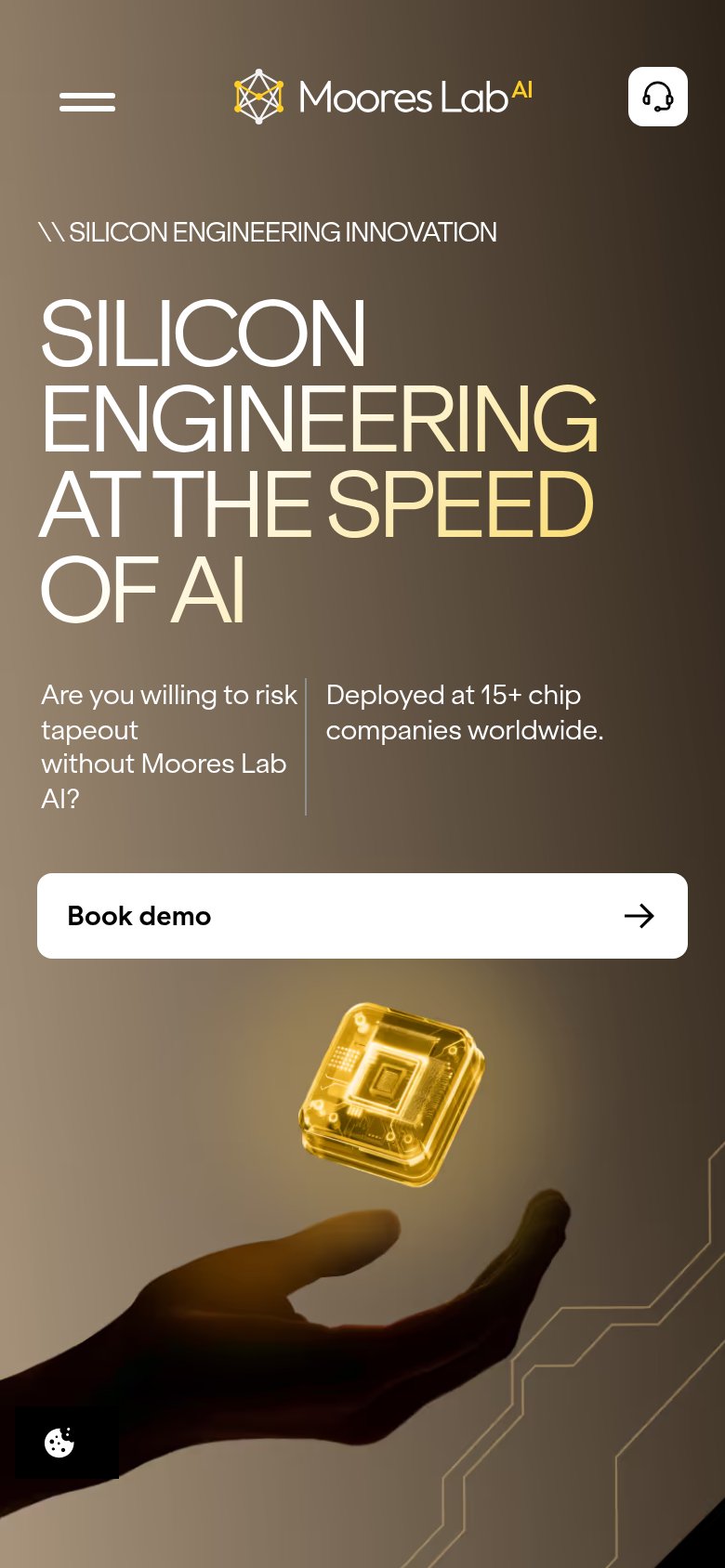 MooresLab AI mobile capture for Mobile web