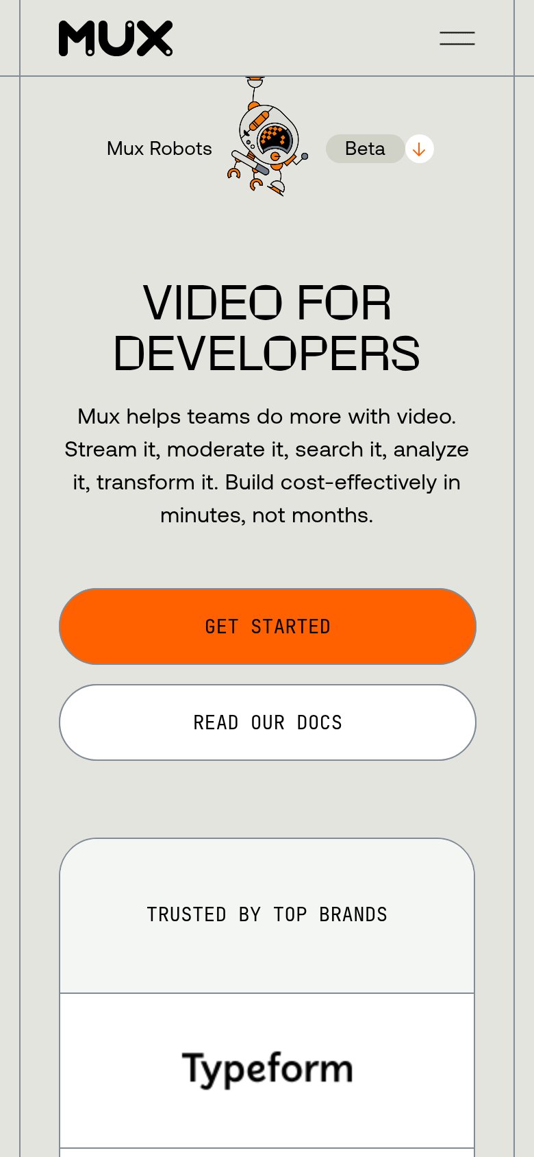 Mux mobile capture for Mobile web