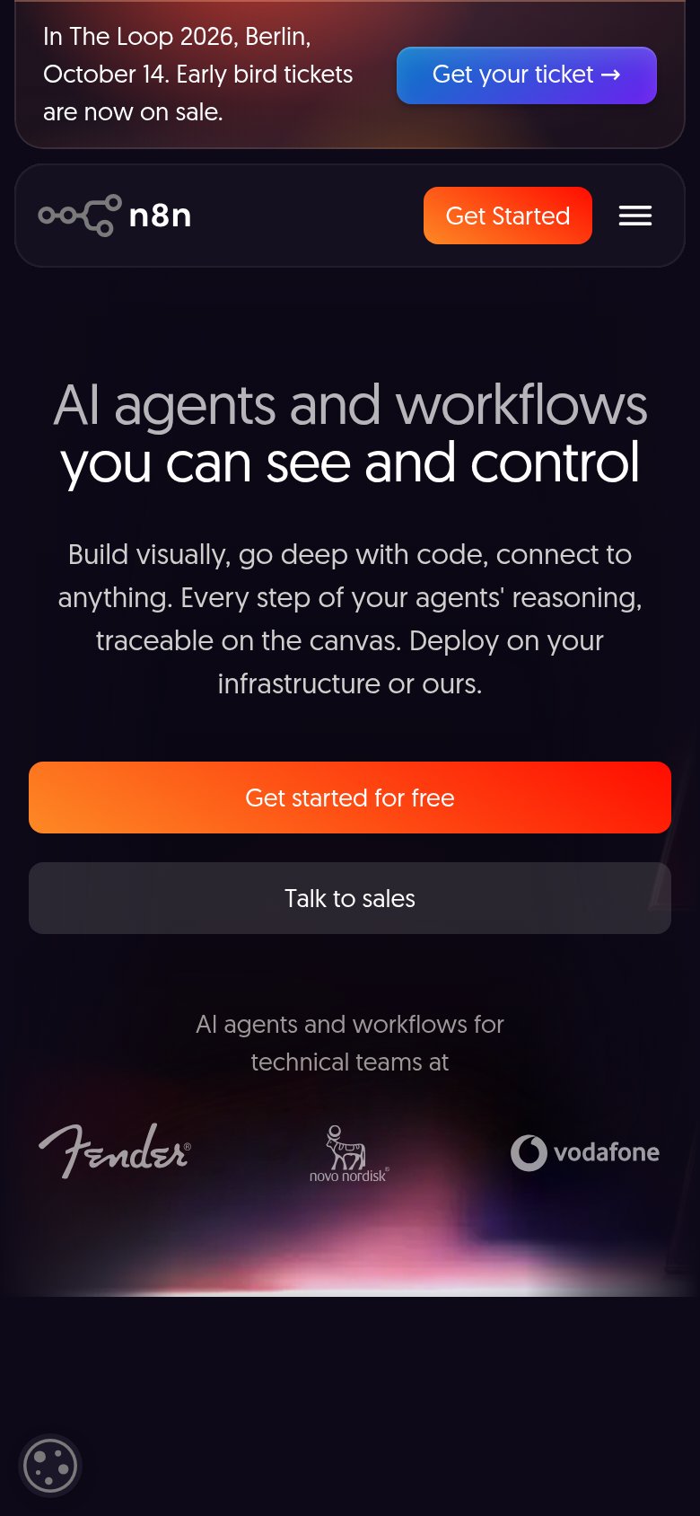 n8n mobile capture for Mobile web