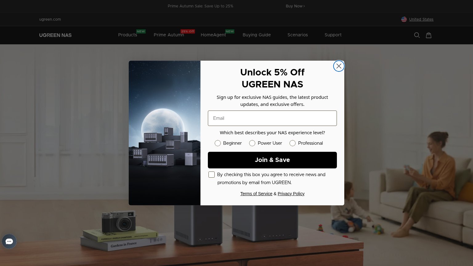 UGREEN NASync desktop capture for Trust