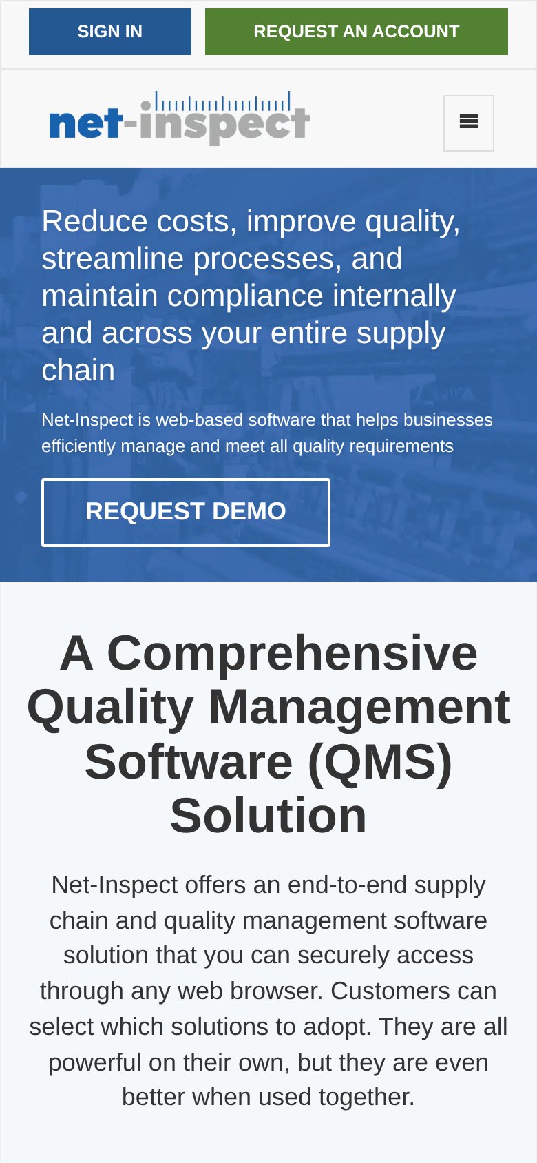 Net-Inspect mobile capture for Mobile web