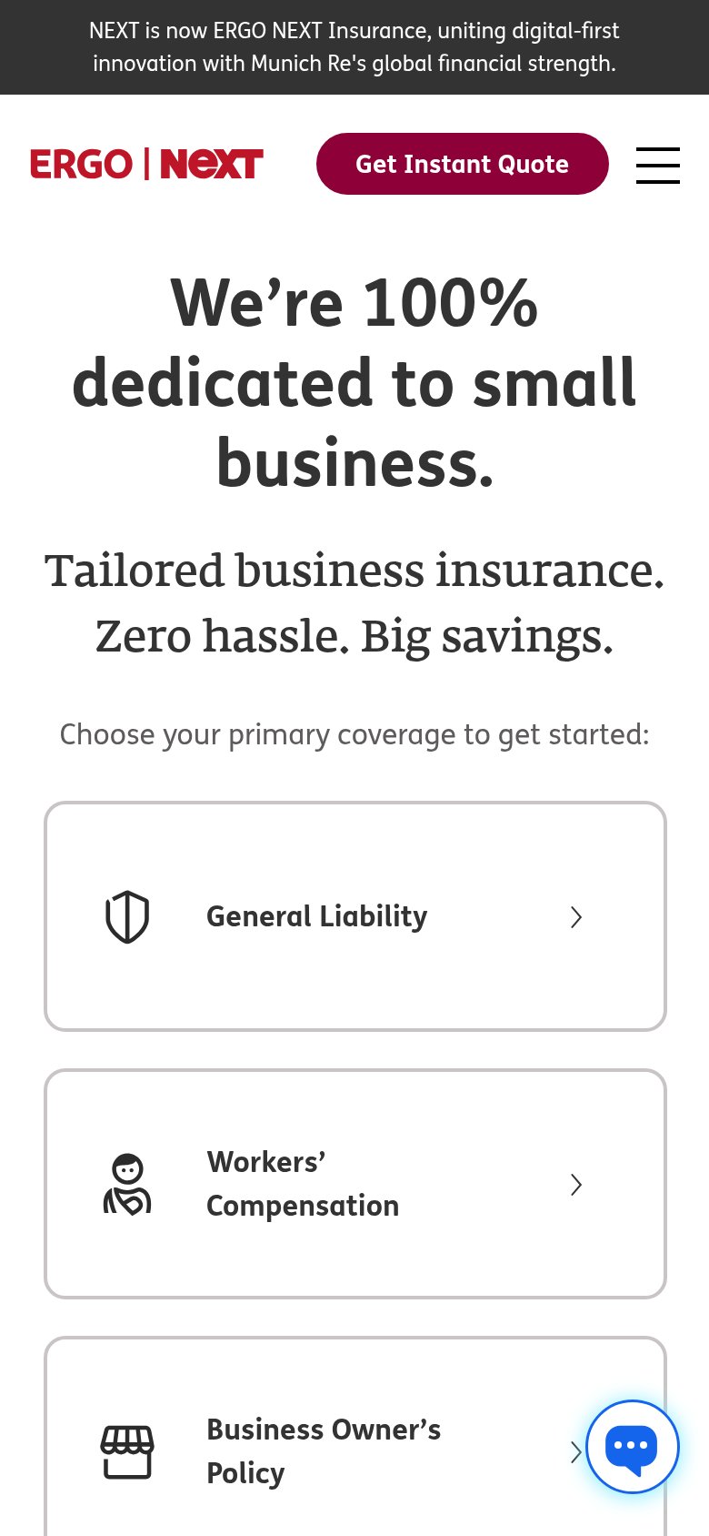 NEXT Insurance mobile capture for Mobile web