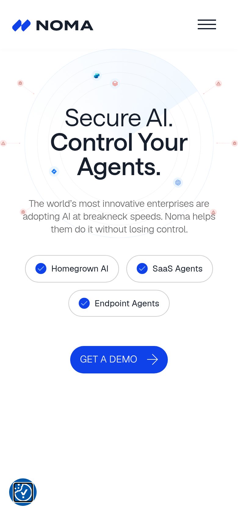 Noma Security mobile capture for Mobile web