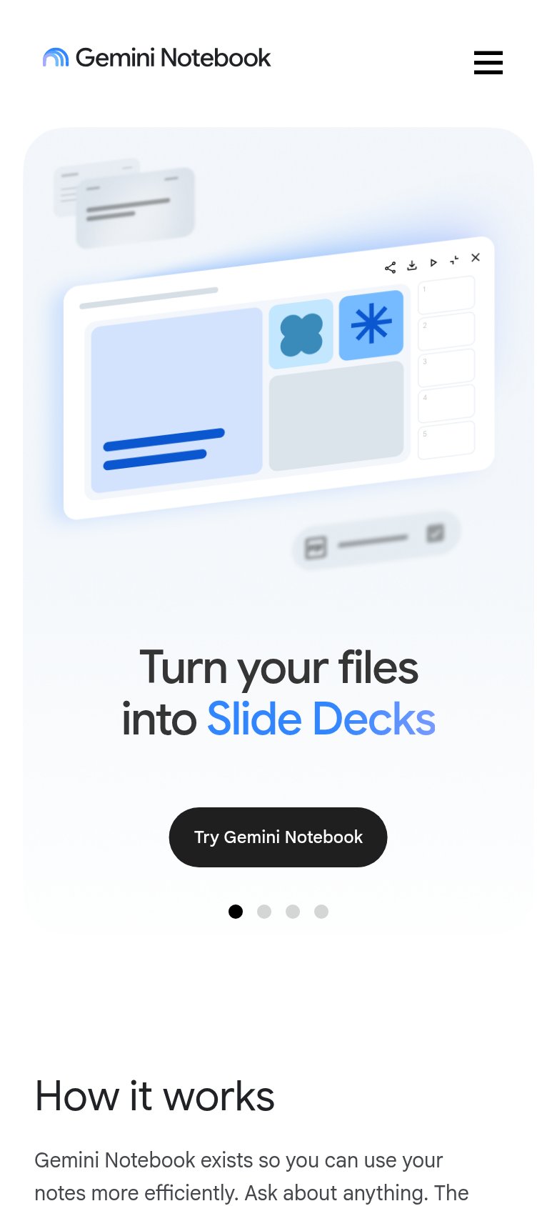 NotebookLM mobile capture for Mobile web
