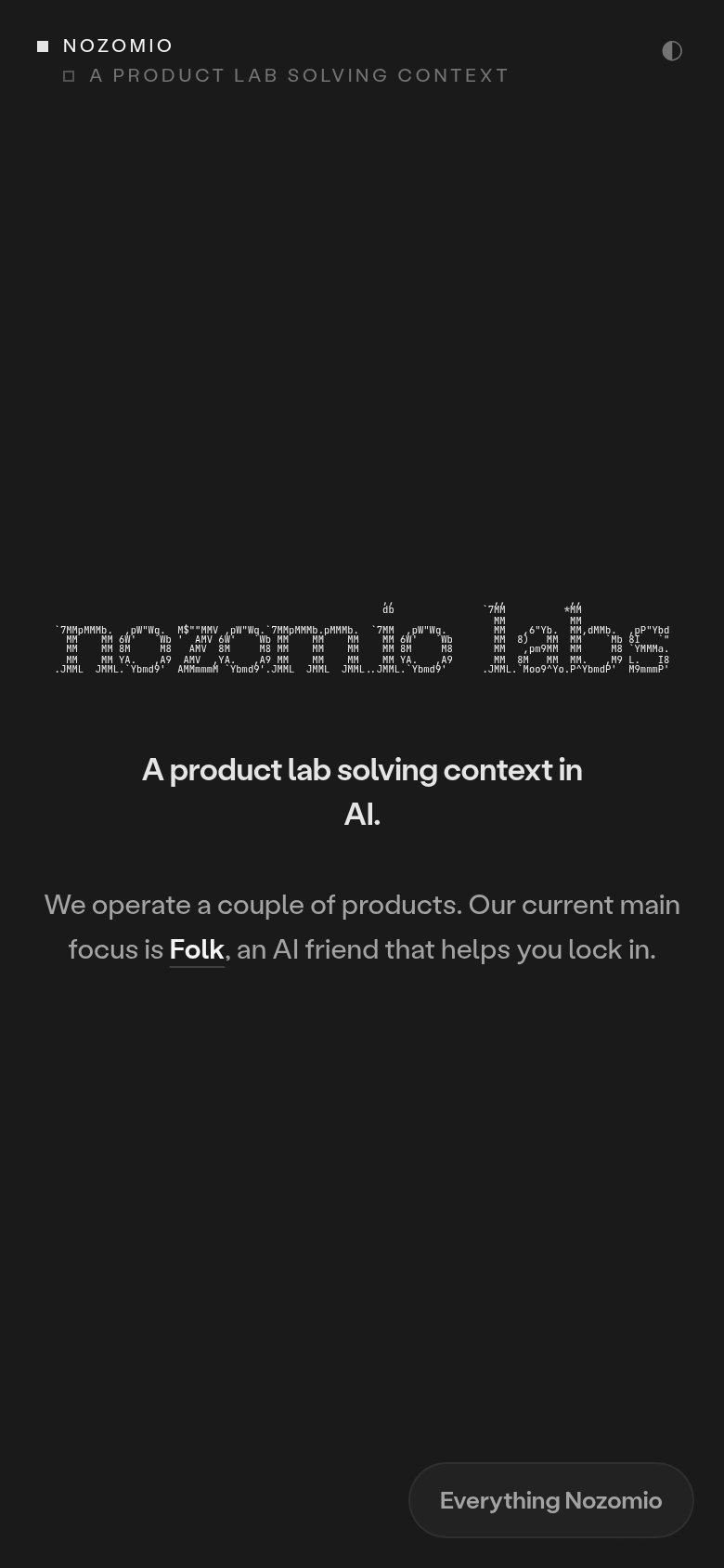 Nozomio mobile capture for Mobile web