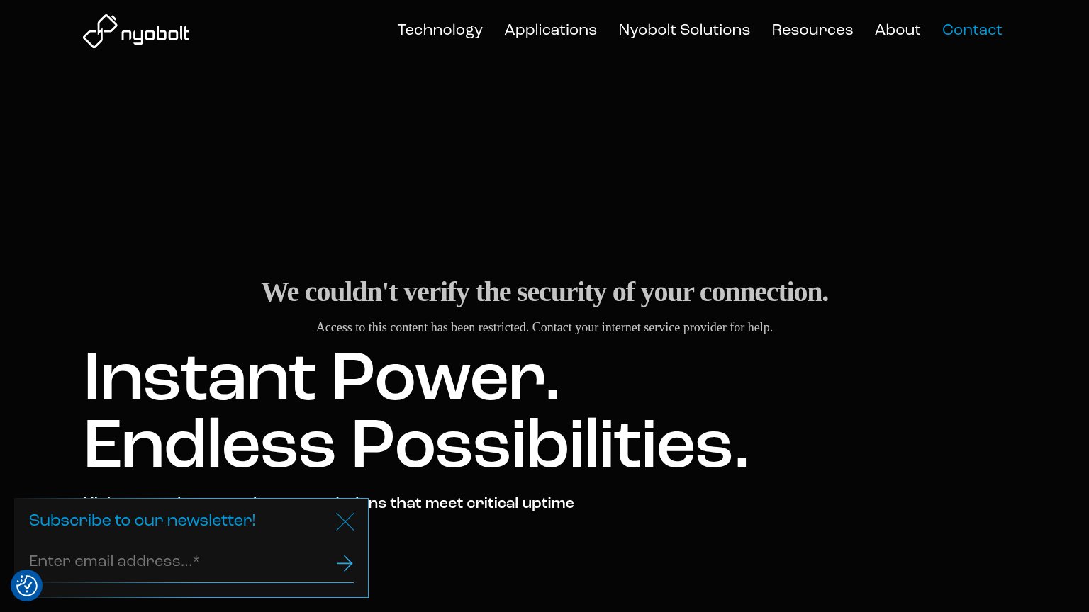 Nyobolt (Bolt-ee robotic charging) desktop capture for Trust
