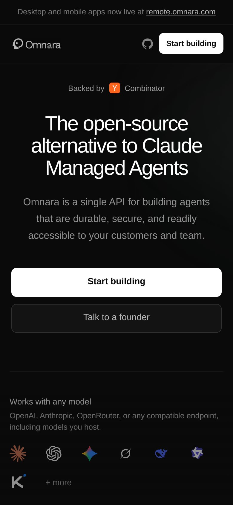 Omnara mobile capture for Mobile web