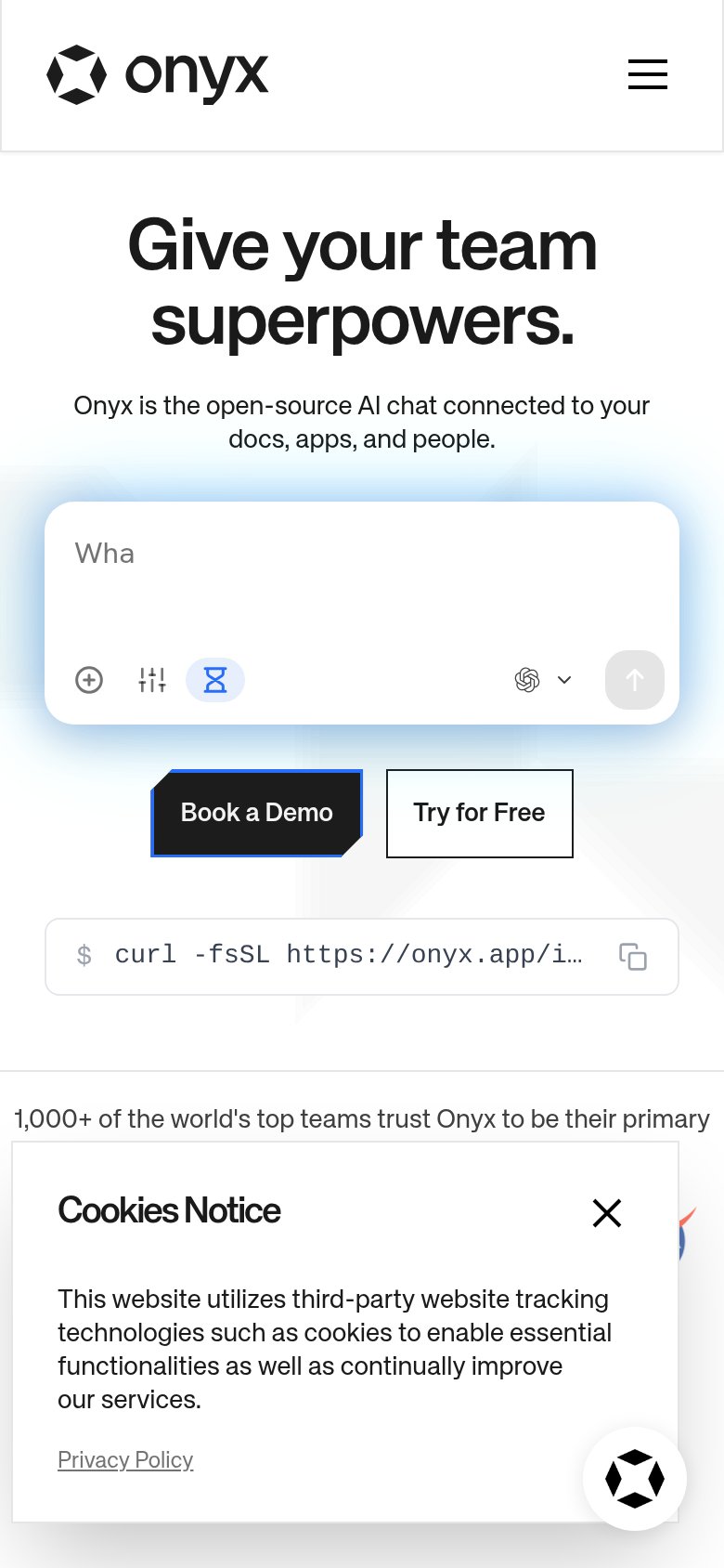 Onyx mobile capture for Mobile web