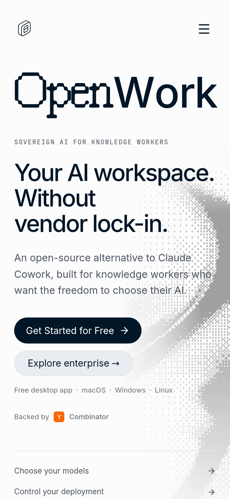 OpenWork mobile capture for Mobile web