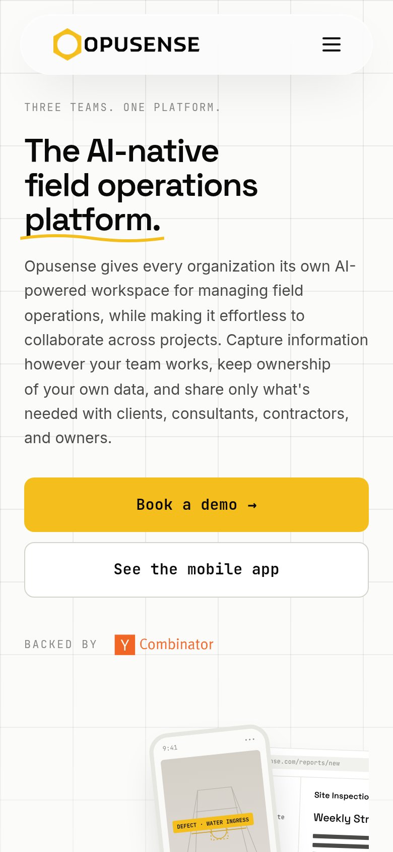 Mobile web annotations on the mobile capture