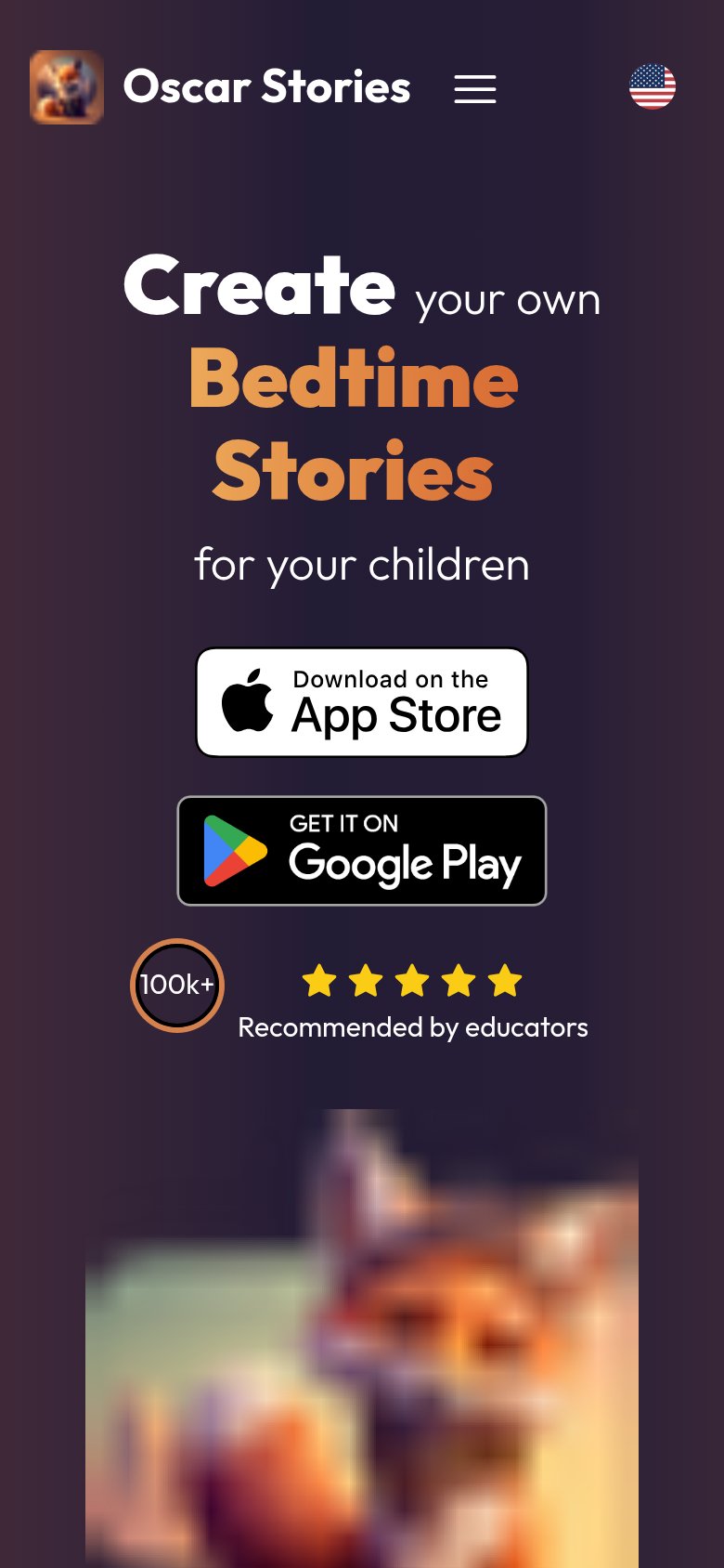 Oscar Stories mobile capture for Mobile web