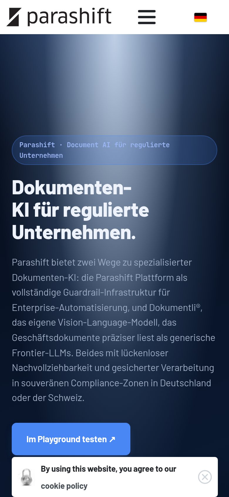 Sedai (sedai.io) — excluded, replaced: Parashift mobile capture for Mobile web