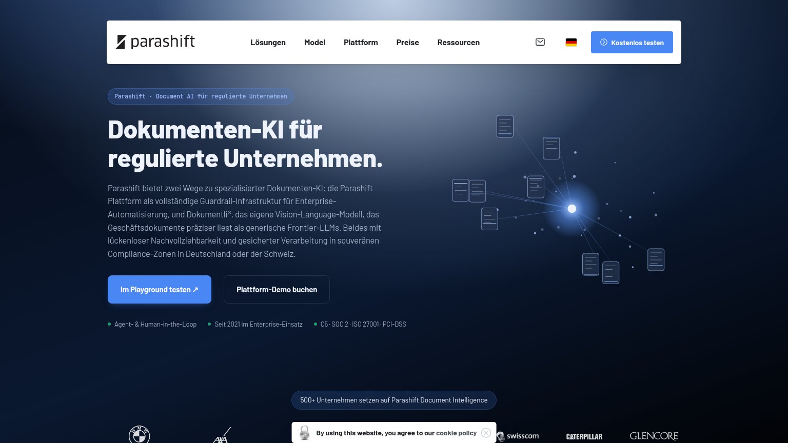 Sedai (sedai.io) — excluded, replaced: Parashift desktop capture for Trust