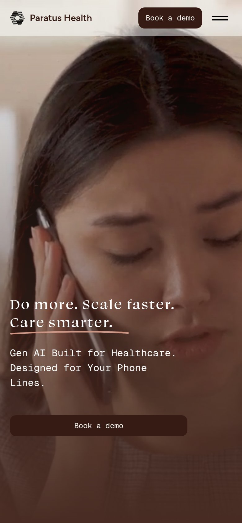Paratus Health mobile capture for Mobile web