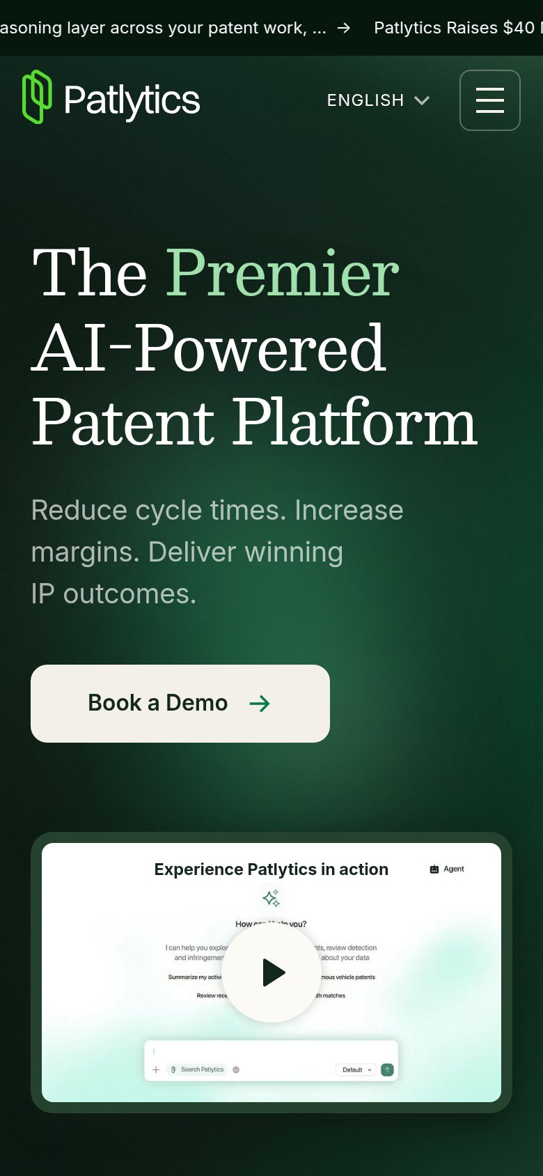 Patlytics mobile capture for Mobile web