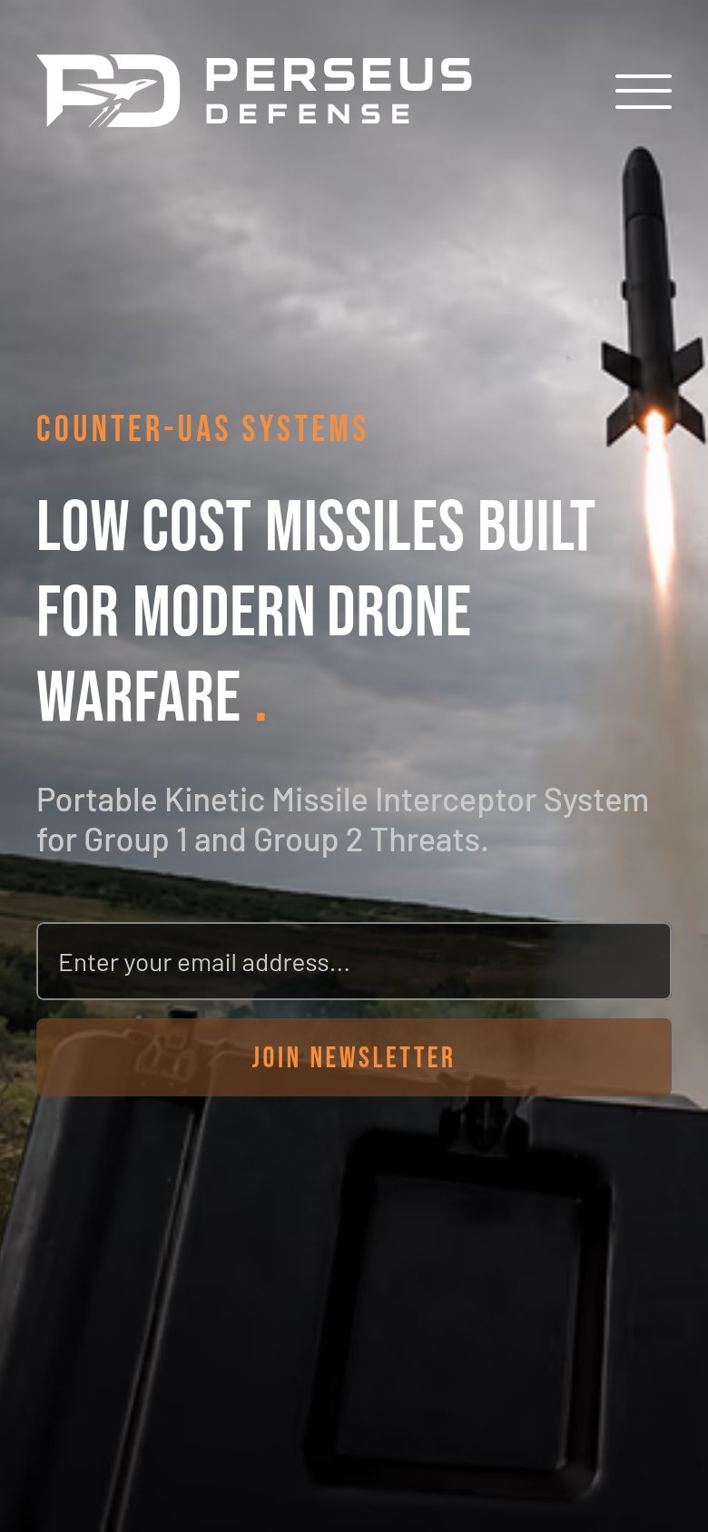 Perseus Defense mobile capture for Mobile web