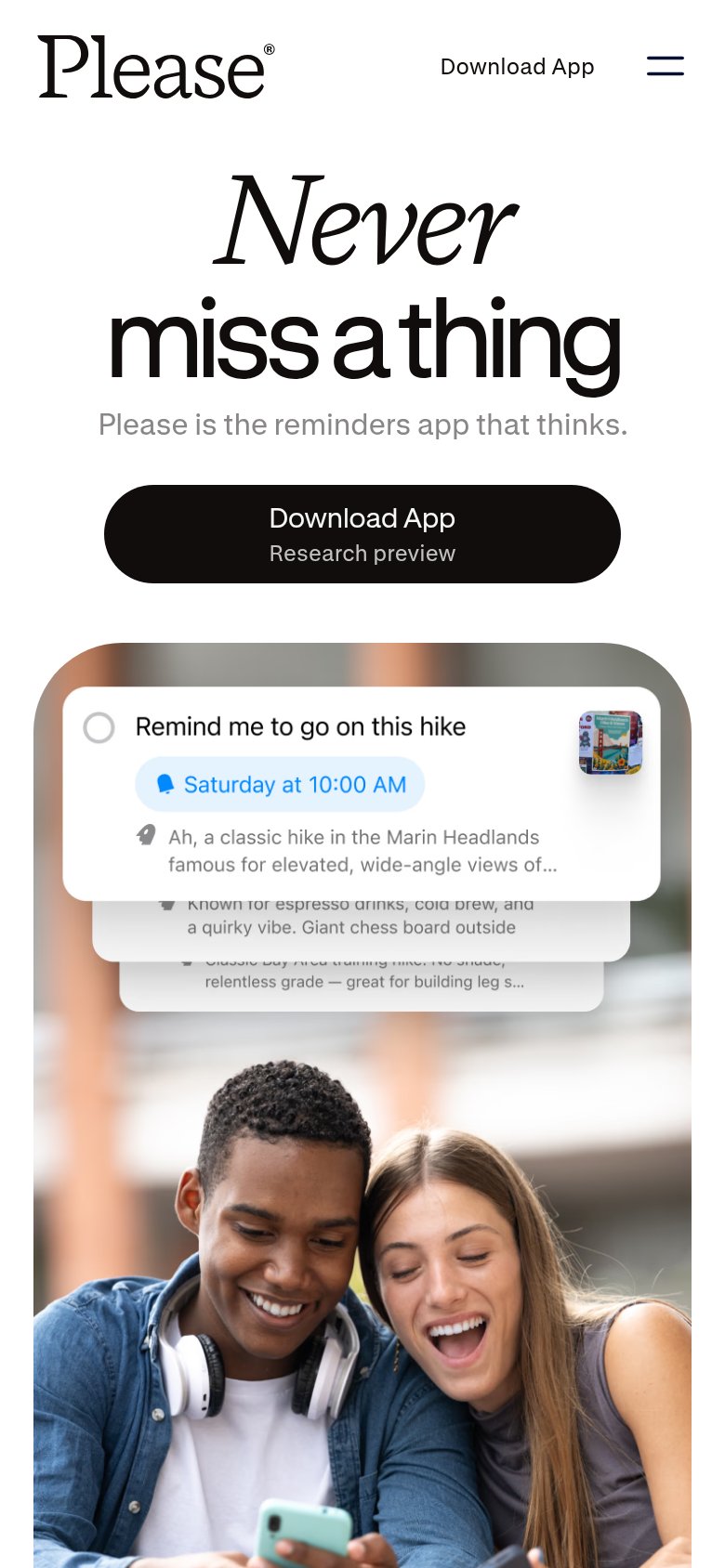 MultiOn (Please AI) mobile capture for Mobile web