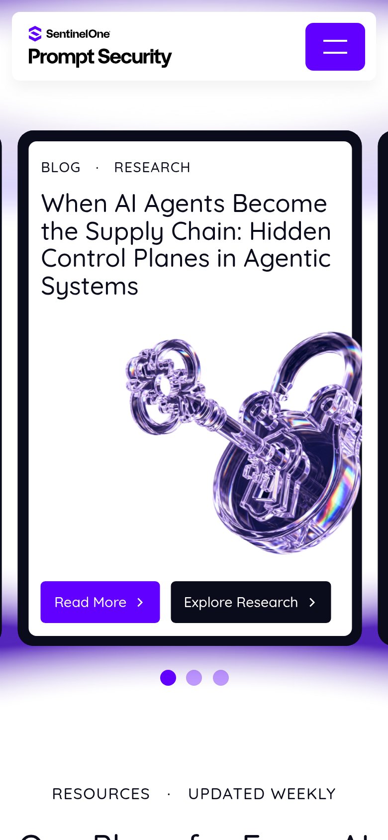 Cased (agent security) — Prompt Security mobile capture for Mobile web