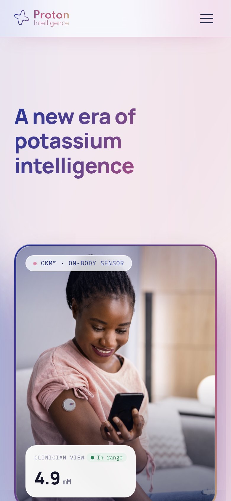 Proton Intelligence mobile capture for Mobile web