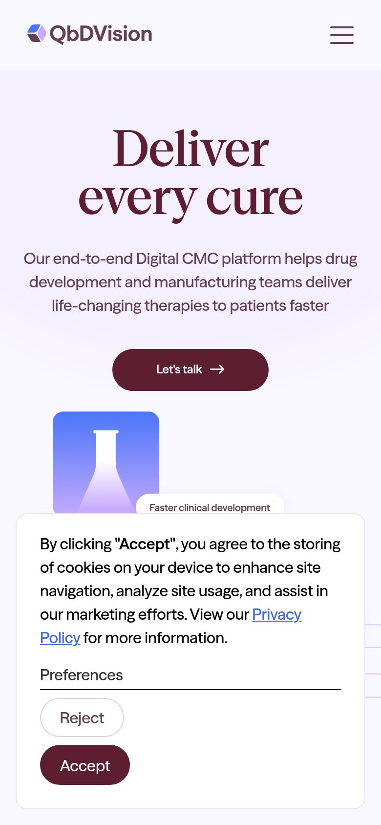 QbDVision mobile capture for Mobile web